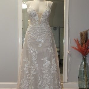 Bella Blue Wedding Dress